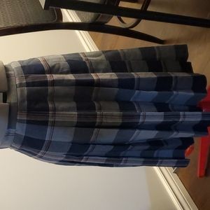 Vintage plaid skirt